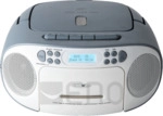 Reflexion RCR2260DAB/BL Tragbares CD/MP3-Cassetten-USB-DAB+-Stereo Radio blau