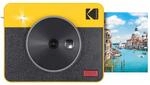 Kodak Mini Shot 3 Retro 2-in-1 Sofortbildkamera und Fotodrucker gelb