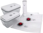 Zwilling Vakuum Starterset M/L / 7-tlg Borosilikatglas wei&szlig; Premium EU