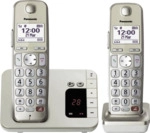 Panasonic KX-TGE262GN Schnurlostelefon mit Anrufbeantworter