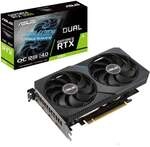Asus GeForce Dual RTX 3060 12GB V2 OC Edition Gaming Grafikkarte