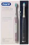Oral-B Pulsonic Slim Luxe 4900 elektrische Schallzahnb&uuml;rste schwarz/rosegold
