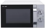 Sharp R204WA Solo-Mikrowelle wei&szlig;