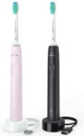 Philips Sonicare HX3675/15 3100 Doppelpack Elektrische Zahnb&uuml;rste sugar Rose/sch
