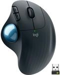 Logitech ERGO M575 for Business kabelloser Trackball - Ergonomisches Design grau