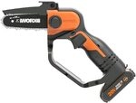 Worx WG324E Akku-Einhand-Asts&auml;ge 20V 12cm