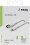 Belkin BoostCharge Lightning-auf-USB-Kabel 2m wei&szlig;