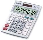 Casio MS-88ECO Tischrechner EXTRA BIG Display - silber