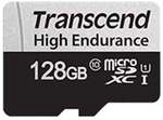 Transcend High Endurance microSDXC Speicherkarte 128GB inkl. Adapter