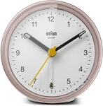Braun BC12PW klassischer analoger Quarzwecker pink/wei&szlig;