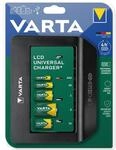 Varta LCD Universal Charger+ Akku-Ladeger&auml;t schwarz