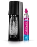 SodaStream Soda Maker Terra Trinkwassersprudler schwarz mit 1x Flasche