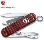 Victorinox Classic Precious Alox 5 Funktionen Taschenmesser brass gold