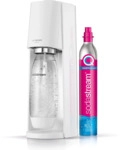 SodaStream Soda Maker Terra Trinkwassersprudler wei&szlig; mit 1x Flasche