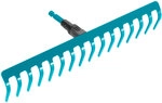 GARDENA 03179-20 combisystem-Rechen, 16 Zinken, 41 cm breit