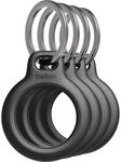 Belkin Tasche f&uuml;r Airtag - schwarz (Packung mit 4)