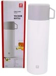 Zwilling Thermo Isolierflasche Integrierte Tasse Thermokanne wei&szlig;