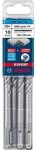 Bosch Expert SDS plus-7X 2608900170 Hammerbohrer 10-teilig (&Oslash; 10,00 mm, 165 mm)