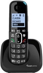 Audioline BigTel 1500 DECT-Telefon schwarz