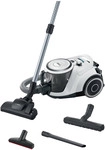 Bosch BGC41XALL Serie 6 Bodenstaubsauger ohne Beutel wei&szlig;