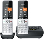 Gigaset 500A Comfort Duo Schnurlostelefon schwarz/silber