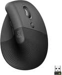 Logitech Lift Vertikale Ergonomische Maus graphit