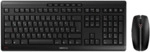 Cherry STREAM DESKTOP kabelloses Tastatur- und Maus-Set schwarz