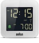 Braun BC DCF Funkwecker wei&szlig;