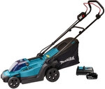 Makita DLM 330 RT Akku Rasenm&auml;her 18 V 33 cm 30 l + 1x Akku 5,0 Ah + Ladeger&auml;t