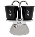 Bialetti Mini Express Induction Kaffeemaschine schwarz