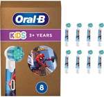 Oral-B Kids Spiderman Aufsteckb&uuml;rsten 8 St&uuml;ck