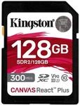 Kingston Canvas React Plus 128GB SDXC Speicherkarte UHS-II