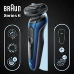 Braun Series 6 61-B1500s Elektrorasierer blau