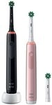 Oral-B Pro 3 3900 elektrische Zahnb&uuml;rste + 2. Handst&uuml;ck black/pink