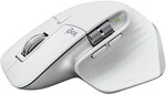 Logitech MX Master 3S f&uuml;r Mac ultraschnell scrollende Bluetooth-Maus hellgrau