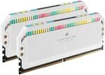 Corsair Dominator PLATINUM RGB DDR5 64GB (2x32GB) 5600MHz Arbeitsspeicher wei&szlig;