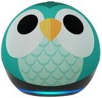 Amazon Echo Dot (5th Generation) Eulen-Design