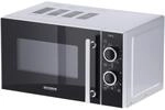 Severin MW 7771 2-in-1 Mikrowelle mit Grill silber-schwarz