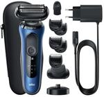 Braun Series 6 61-B4500cs Wet & Dry Elektrorasierer blau
