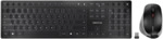 CHERRY DW 9500 Slim, kabelloses Tastatur- und Maus-Set schwarz/grau