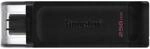 Kingston DataTraveler 70 USB-C-Stick 256GB schwarz