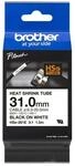 Brother HSe-261E Pro Tape Schrumpfschlauch schwarz auf wei&szlig;