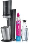 SodaStream Crystal 3.0 Titan 1 CO2-Zylinder und 1 Glaskaraffe