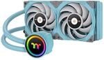 Thermaltake TOUGHLIQUID 240 ARGB Sync All-In-One Wasserk&uuml;hlung t&uuml;rkis