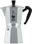 Bialetti Moka Express Espressokocher 12 Tassen silber