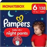 Pampers Night Pants Gr&ouml;&szlig;e 6 (13-19 kg) 138 St&uuml;ck