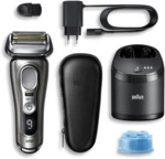 Braun Series 9 9485cc Pro Premium Herrenrasierer noble metal