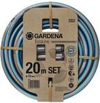 GARDENA 18931-20 EcoLine Schlauch 13 mm (1/2"), 20 m mit Systemteilen