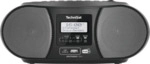 TechniSat DIGITRADIO 1990 Stereo-Boombox mit DAB+/UKW-Radio und CD-Player schwarz