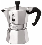 Bialetti Moka Express Espressokocher 4 Tassen silber